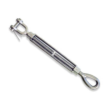 Aztec Lifting Hardware Turnbuckle Jaw x Eye 3/8 x 6 SS304 STEJ38